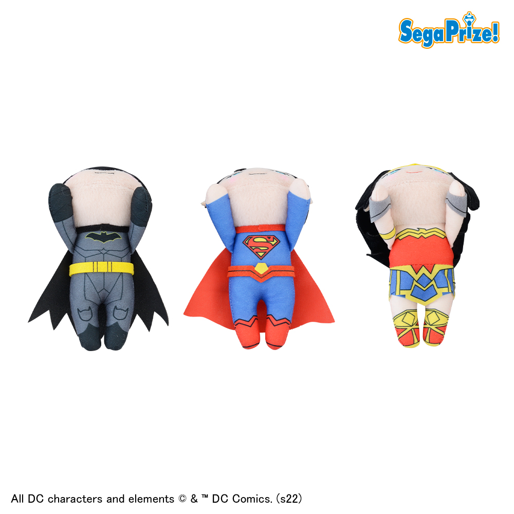 DC　寝そべり　KCM“バットマン＆スーパーマン＆ワンダーウーマン”